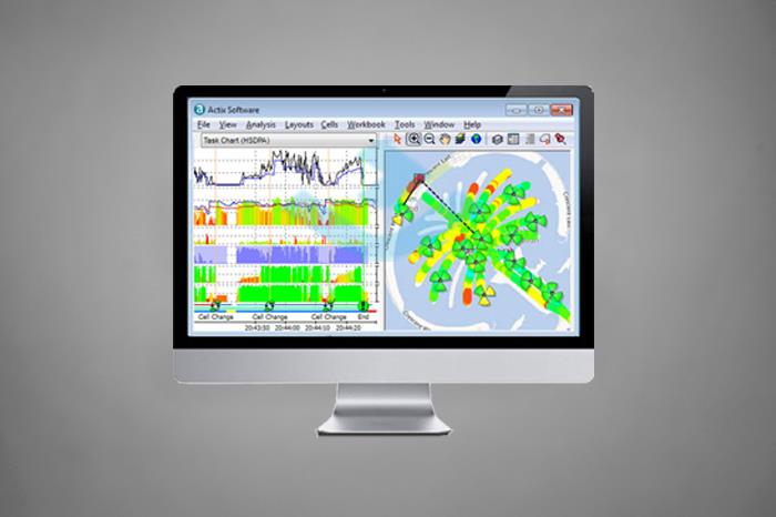 Phần mềm phân tích dữ liệu đo sóng Actix Analyzer